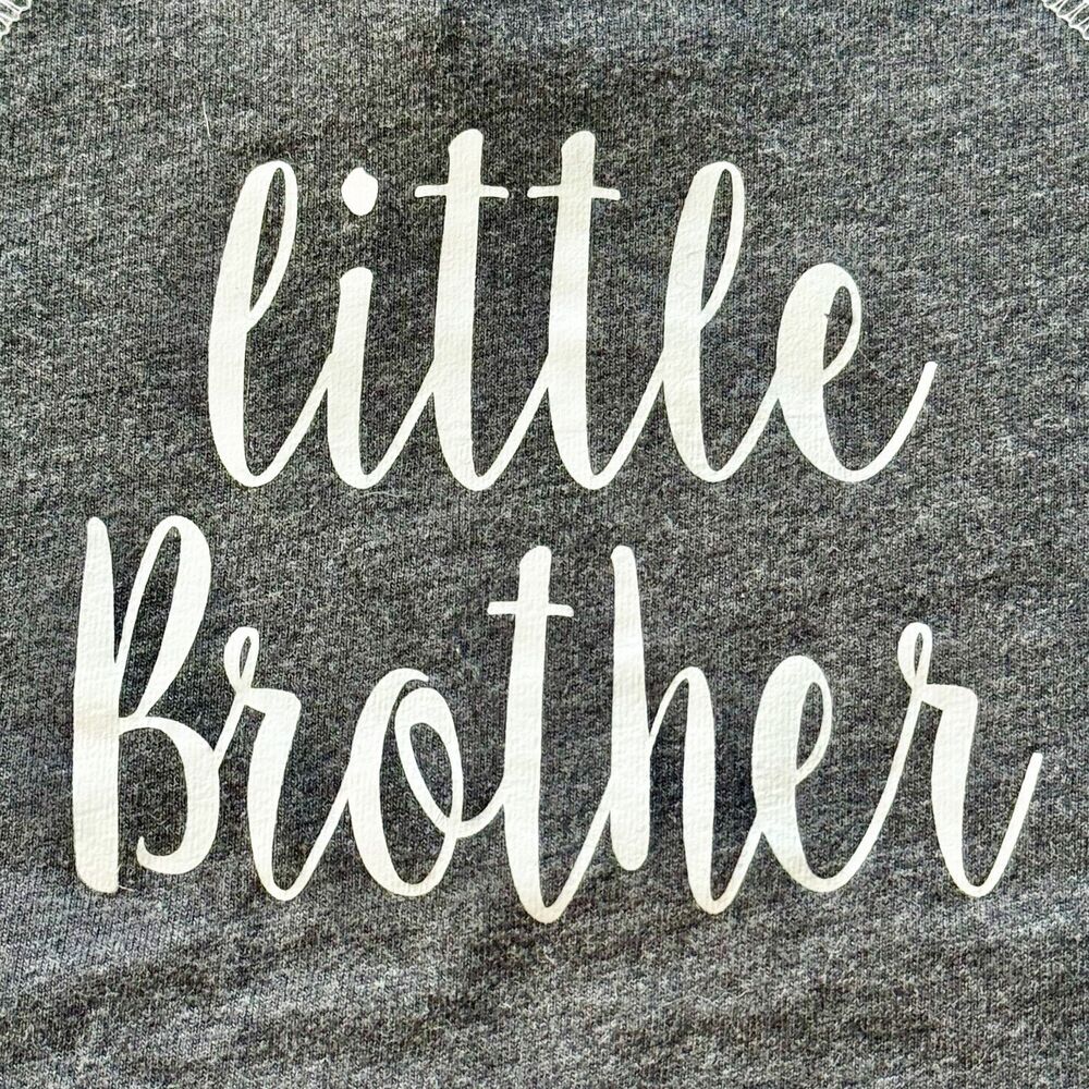 4/$10 - Rabbit Skins “Little Brother” Camo Baby Onesie Bodysuit - Picture 2 of 5